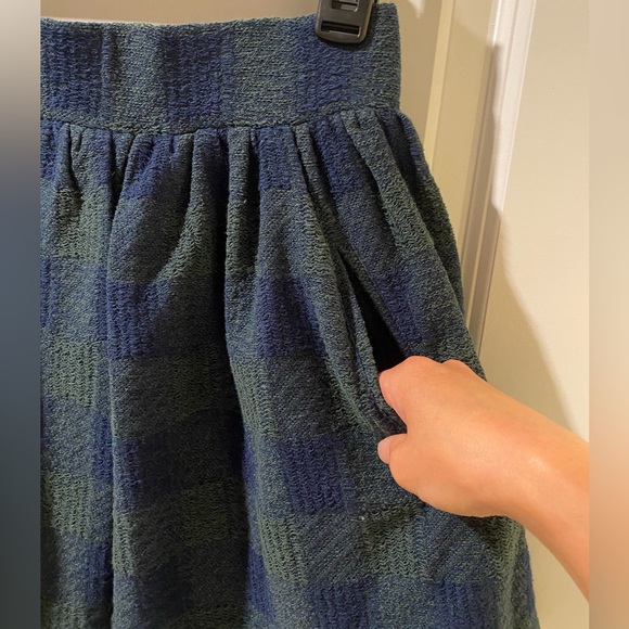 FREE PEOPLE Navy/Marine School Girl Mini Skirt, size XS - Picture 3 of 5